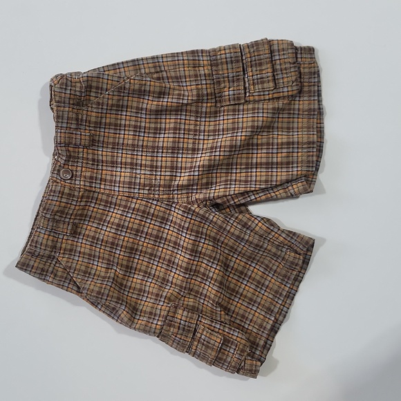 Gymboree Other - GYMBOREE Brown Orange Preppy Plaid Shorts - 3T